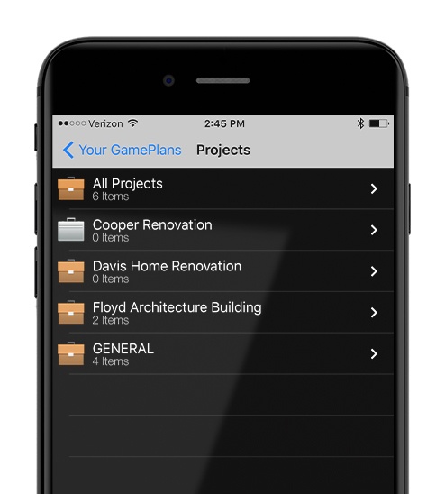 Construction Project Management App - OnSite GamePlan